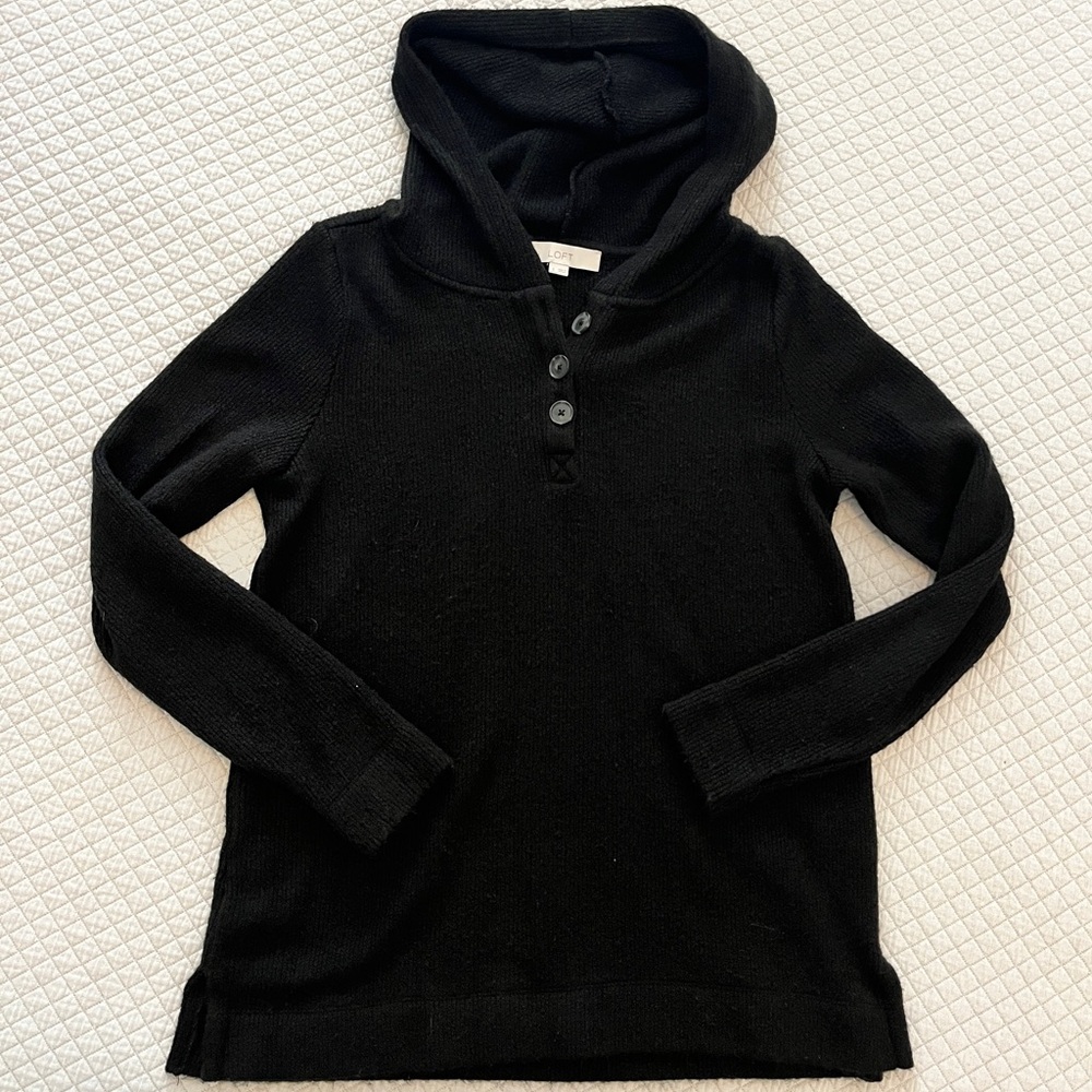 LOFT sweater with hood